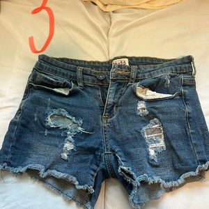 jean shorts